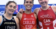 Canadian triathlete Howell reaches World Triathon Cup podium for first time