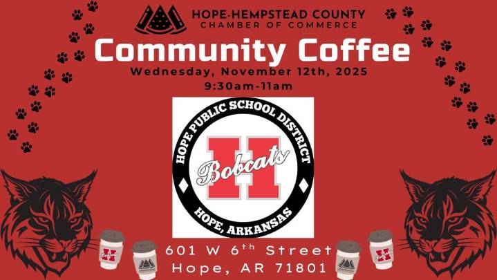 Community Coffee this morning