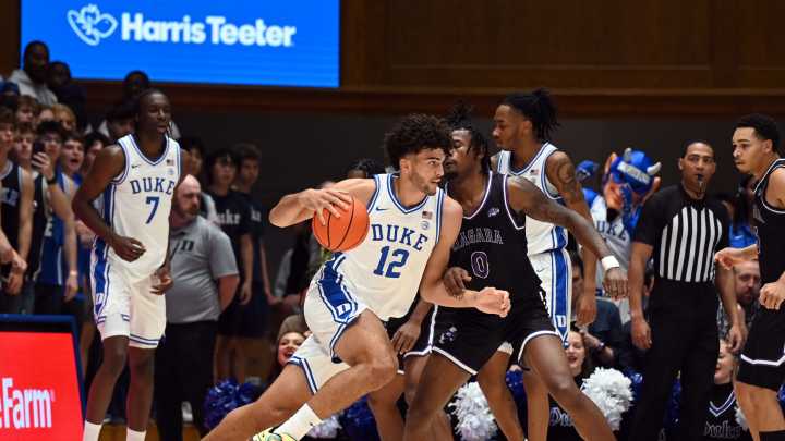 VIDEO: Cameron Boozer following Duke basketball's win…