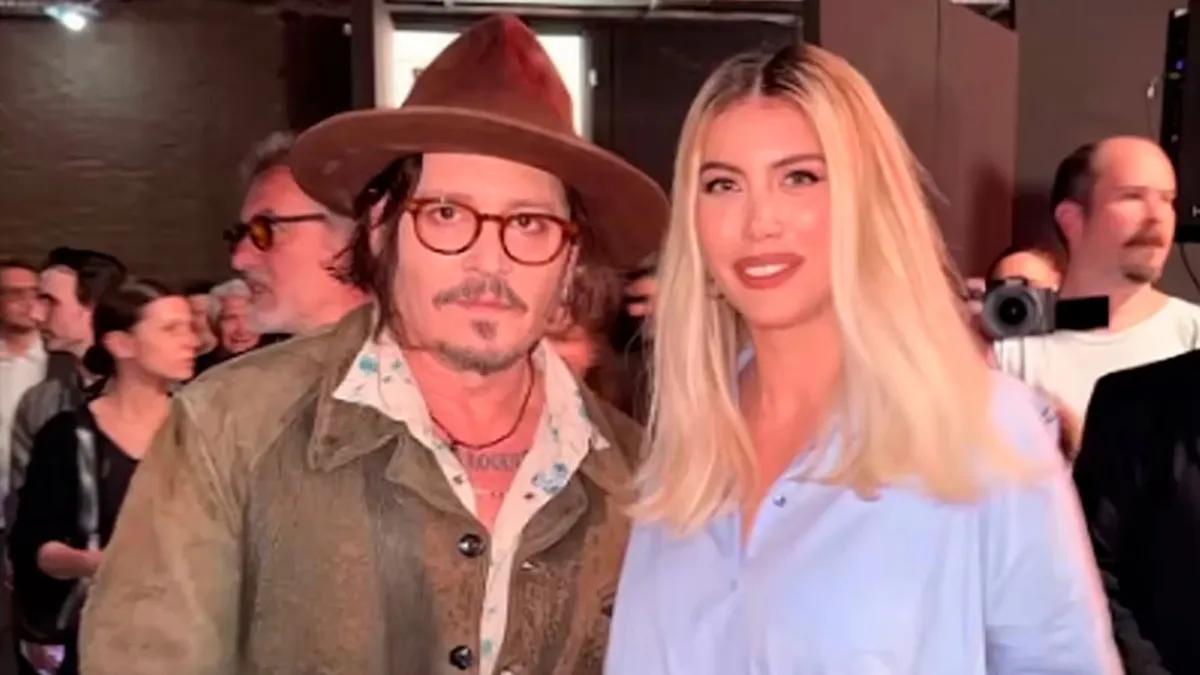 El explosivo encuentro entre Wanda Nara y Johnny Depp: las fotos