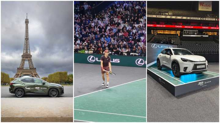 Lexus brilla en la reconquista del número 1 de la ATP de Jannik Sinner