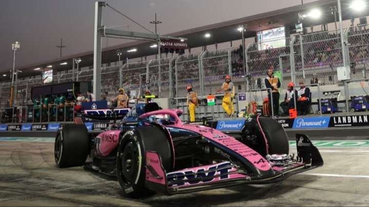 Colapinto cerró último en la práctica libre del GP de Qatar