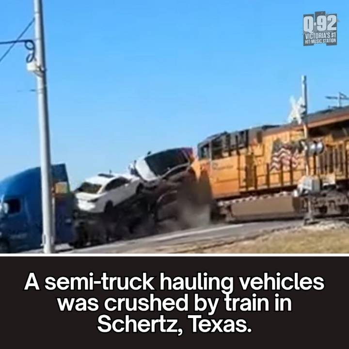 18-Wheeler Torn Apart in Violent Texas Train Wreck
