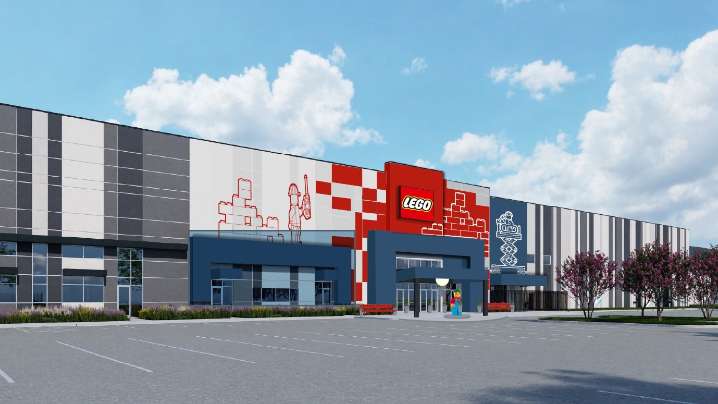 Lego breaks ground on Prince George distribution center, opens store in Short Pump