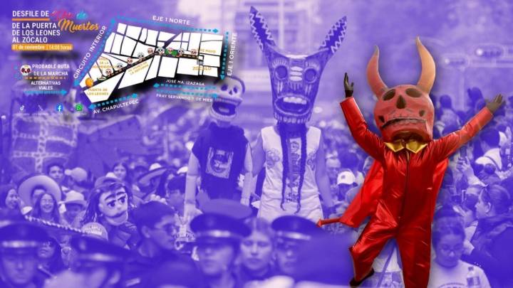 Ruta Gran Desfile de Día de Muertos 2025 en CDMX: Estas son las calles cerradas y las alternativas viales