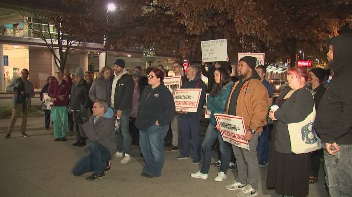 Union leaders rally for stronger protections after nurse assault at Wexner Medical Center