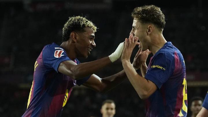 El Barcelona recupera la pegada y Yamal la sonrisa