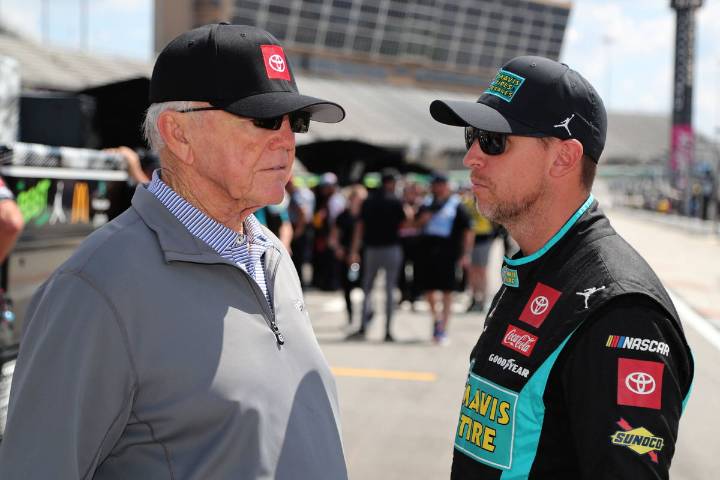 Denny Hamlin Shares Three Touching Words for Joe Gibbs Amid Post