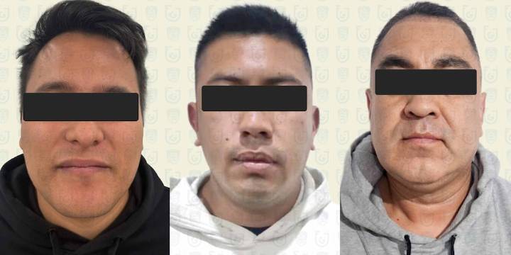 Caen tres presuntos mandos de “Los Rodolfos” con drogas tras cateos en dos alcaldías de CDMX