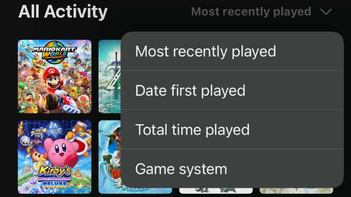There’s Finally a Better Way to View Your Nintendo Switch Play History