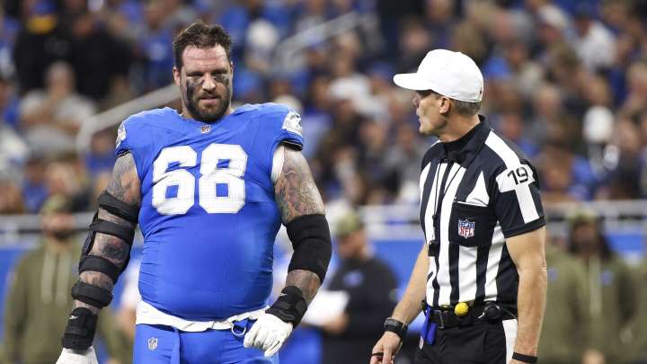 Taylor Decker, Penei Sewell out of practice on Wednesday