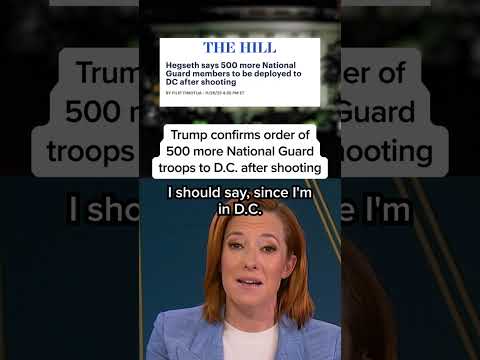 Trump confirms order of 500 more National Guard troops to D.C. after shooting