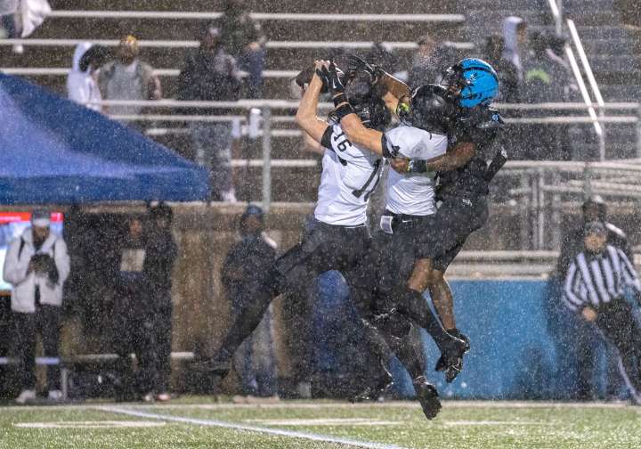 Ground game, hat trick from John Banbury earn Upper St. Clair victory over Woodland Hills in Class 5A