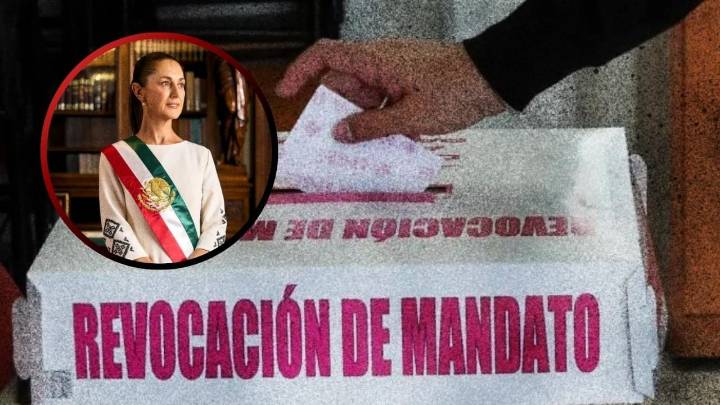 'Hay que analizarla': Sheinbaum avala propuesta para adelantar la revocación de mandato