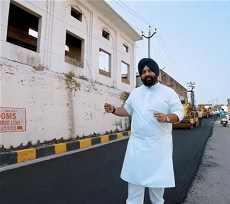 Sri Guru Tegh Bahadur Ji's Martyrdom anniversary; Sri Anandpur Sahib roads get Rs.20Cr makeover