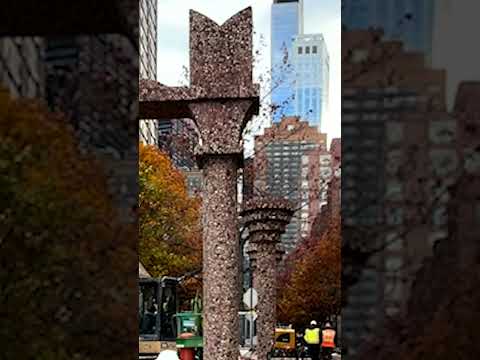 ‘Upper Room’ by Ned Smyth demolished for controversial Battery Park City resiliency plan #shorts