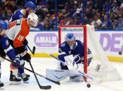 Deadspin | Andrei Vasilevskiy claims 41st shutout as Lightning blank Flyers