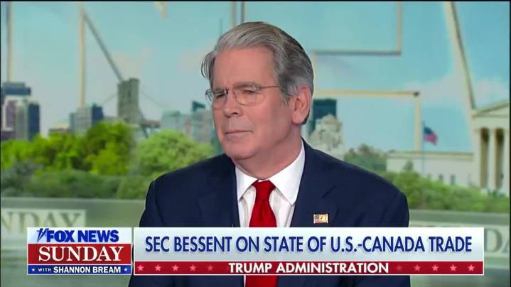 Scott Bessent Claims Canada Is Interfering With US Policy Running Anti