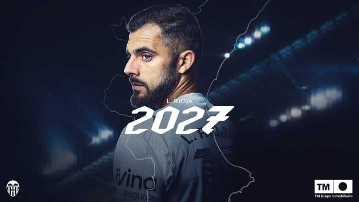 El Valencia renueva a Luis Rioja hasta 2027
