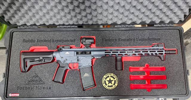 BTE-USA Rifle Auctioned, Raises $36,000 for Folds of Honor's Work