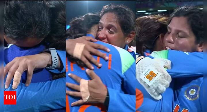 Tears, hugs, emotions take over! India celebrate their first ODI World Cup title