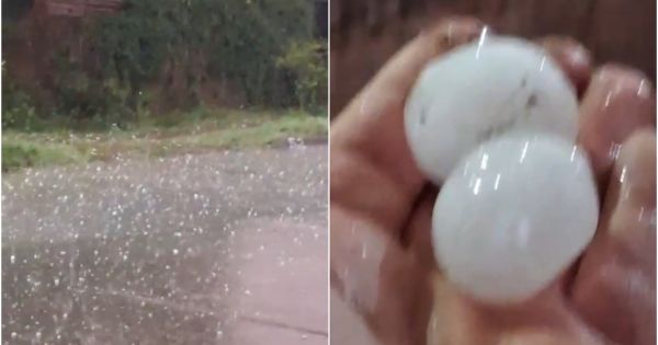 No fue solo en Moldes: la otra localidad salteña en la que cayó granizo