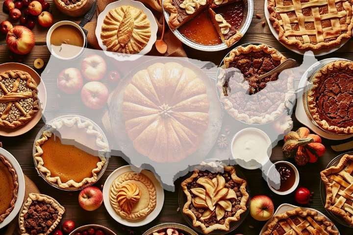 Discover Each State’s Favorite Thanksgiving Pie