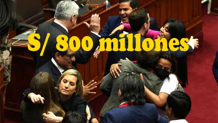 Congreso rompe récord histórico de gasto en planillas y bonos