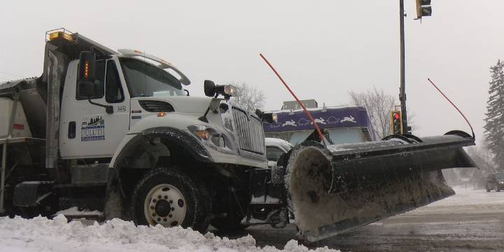 City of Duluth provides Wednesday morning plow update