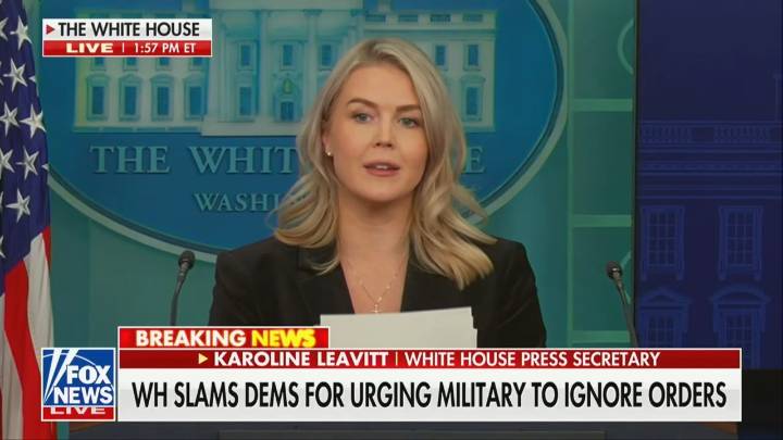 Leavitt Defends Trump Death Penalty Post — Says He Opposes ‘Dangerous Rhetoric’