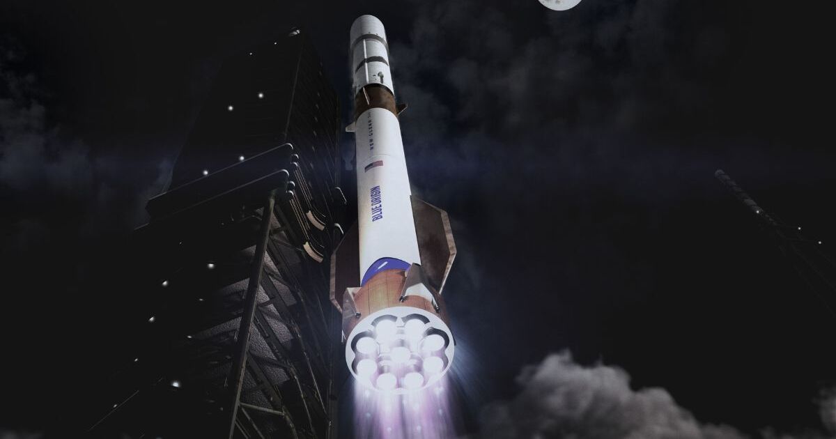 Así será el New Glenn 9×4, el cohete más grande y potente de Blue Origin que busca superar al Starship de SpaceX