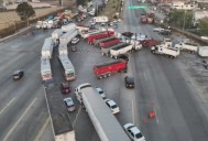Bloqueo de transportistas ya comenzó; estas son las carreteras afectadas HOY 24 de noviembre