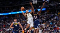 Andrew Nembhard discusses the Pacers' 117-100 loss to the Nuggets