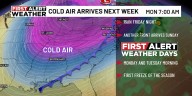 First Alert Weather Days declared for first big freeze threat of the season