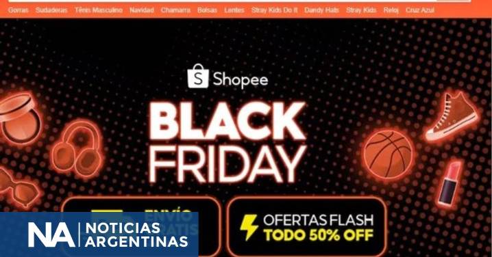 El Black Friday abre con una oferta increíble en Shopee