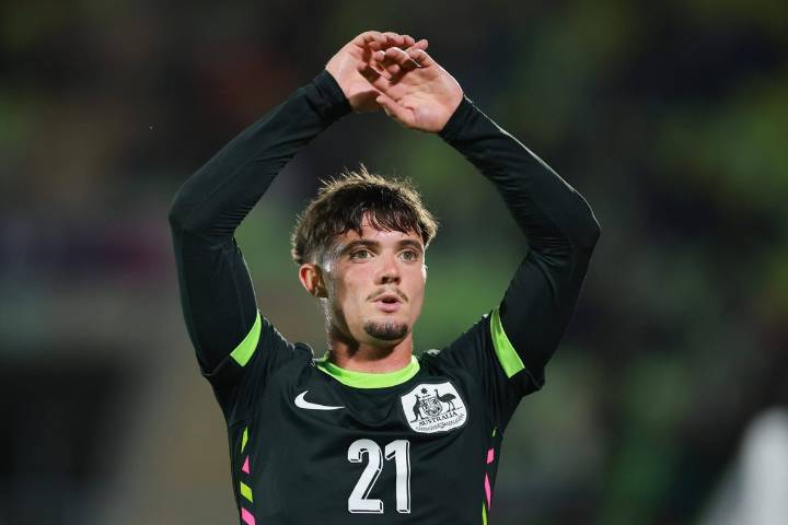 Manchester United's James Overy, 18, in the frame for Australia World Cup spot