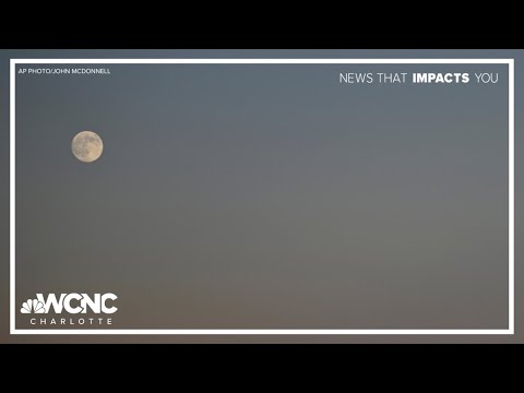 Jump in temps lead to fire danger risk; Hunter's moon in the sky