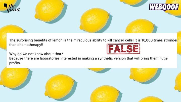 Fact-Check: Can Lemons Cure Or Reverse Cancer? Here's What Studies Show