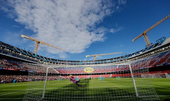 La UEFA aprueba el regreso del Barcelona al Camp Nou para el partido de la Champions League contra Frankfurt