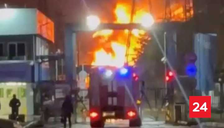 Drones ucranianos alcanzan una central eléctrica rusa