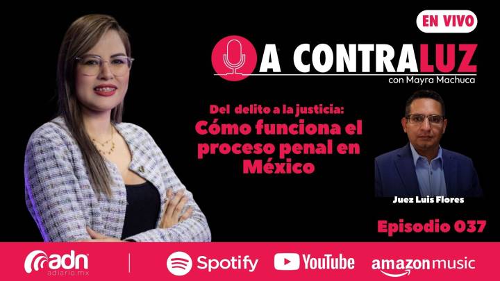 A CONTRALUZ 037 | Del delito a la justicia: cómo funciona el proceso penal en México con Luis Flores