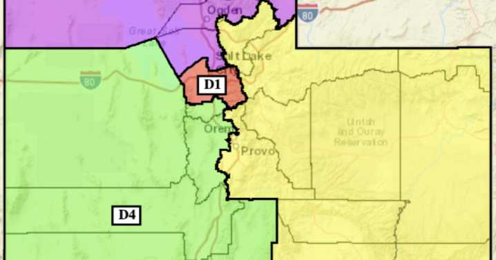 Utah's new congressional map may have a Democrat