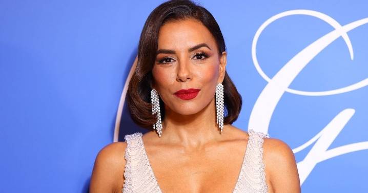 Eva Longoria Shows How It's Done in Sheer Skirt Look