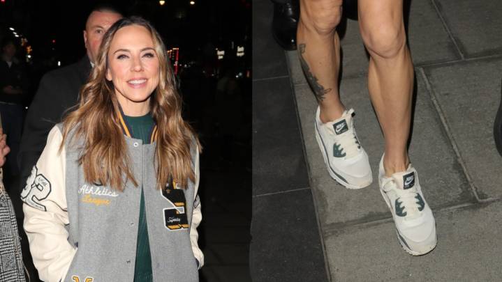 Mel C Hits Superdry Event in Vintage Green Nike Air Max 90 Sneakers
