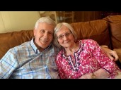 91-year-old husband sings to wife with dementia