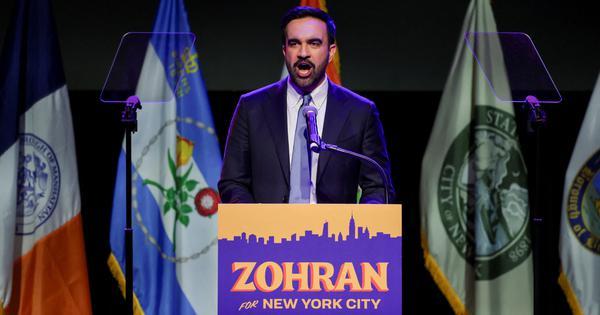 ‘From the old into the new’: Zohran Mamdani quotes Nehru in speech after New York mayoral win