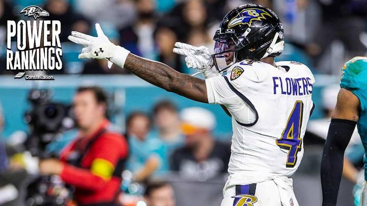 Power Rankings: Ravens Rise After Back