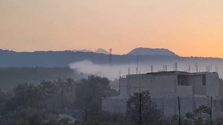 Reportan Incendio Hoy en la Zona Baja del Ajusco, en la CDMX