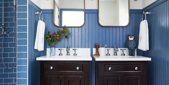 18 Pretty Blue Bathroom Ideas to Refresh Your Space