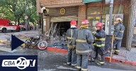 Incendio en un edificio del centro de Córdoba: un departamento afectado y evacuados